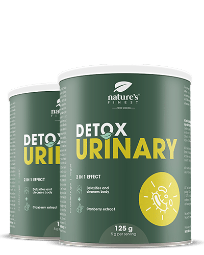 Detox Urinary 1+1 GRATIS , Potrójny Detox , Ostropest Plamisty , Karczoch, Chlorella, Ekstrakt Z żurawiny , Wspomaganie Układu Moczowego , 250g