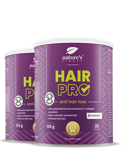 Hair Pro 1+1 , Zapobieganie Wypadaniu Włosów , Wzmacnia Cebulki Włosowe , Zapobiega Utracie , Zwiększa Wzrost , Rewitalizuje , 250g