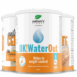 2x Anti Cellulite peeling kawowy + OK!WaterOut pakiet