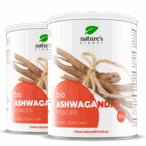 Ashwagandha w proszku Bio pakiet