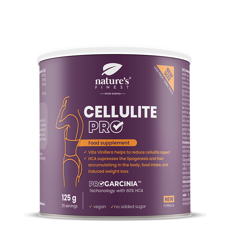 Anti Cellulite Pro | Zwalcza cellulit | Wspiera odchudzanie | Kwas hydroksycytrynowy | Ekstrakt z Garcinia Cambogia | HCA
