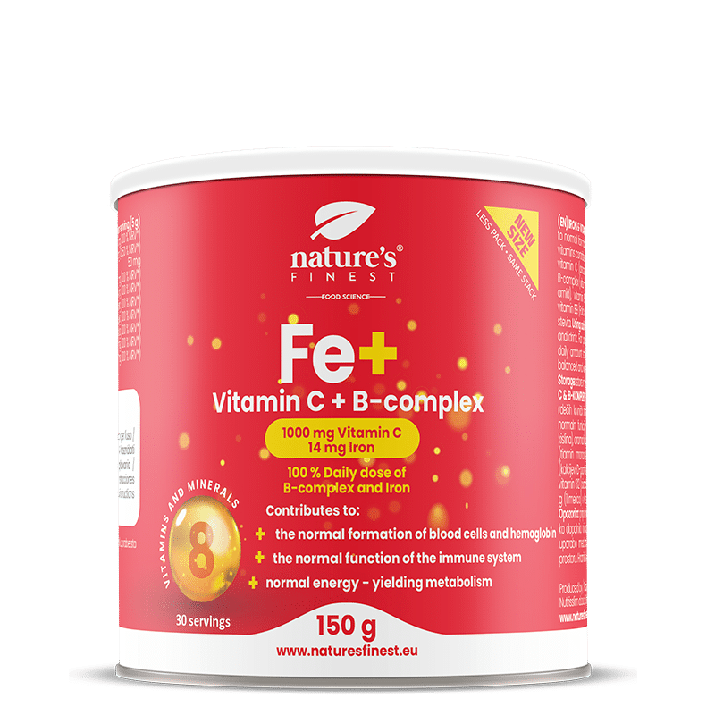 Żelazo + Witamina C + B-kompleks