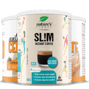 Sl!m Coffee + 2x Anti Cellulite peeling kawowy pakiet