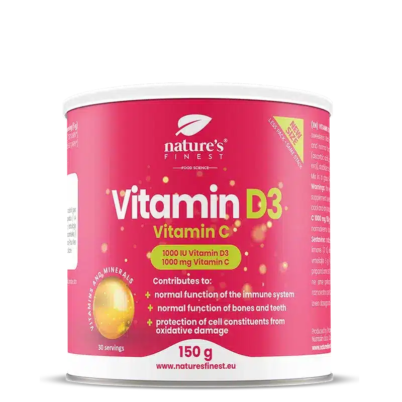 Witamina D3 + Witamina C