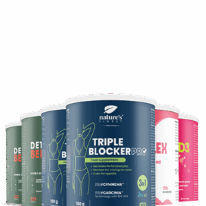 2x Detox Belly Burn + 2x Triple Blocker PRO + B-Kompleks + Vitamin D3 + Vitamin C pakiet