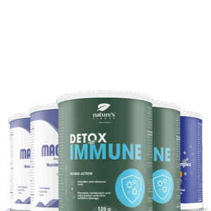 2x Detox Immune + 2x Magnezij + Golden Q10 pakiet