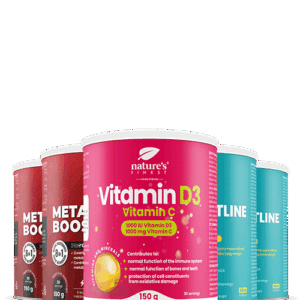 2x Waistline Pro + 2x Metabolism Booster Extreme + Vitamin D3 + Vitamin C pakiet