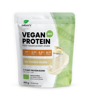 Bio waniliowy shake proteinowy 70% białka