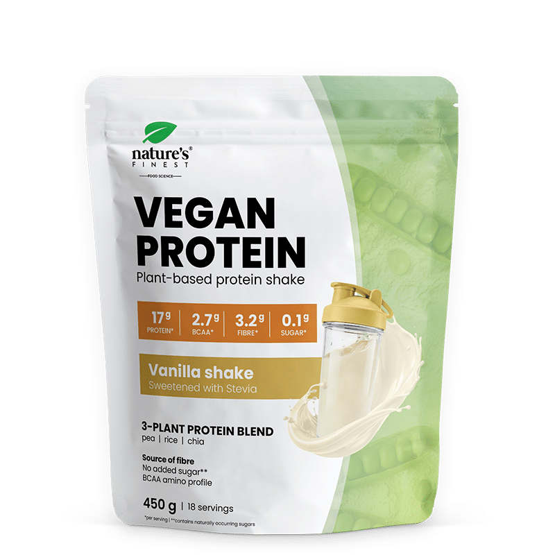 Waniliowy shake proteinowy 70% białka