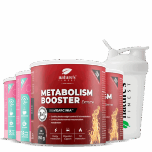 2x Beauty Tea with Hyaluron + 2x Metabolism Booster Extreme + NF shaker pakiet